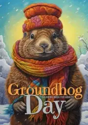 Groundhog Day Coloring Book for Adults: Groundhog Coloring Book for Adults Funny