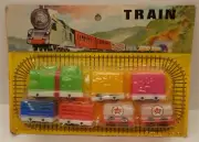 Train Set Vintage Dime Store Plastic CALTEX Toy Train LH #8057