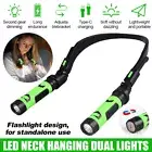 Hands-Free Bright LED Lamp Torch Rechargeable&Removable Magnetic Head Neck Light