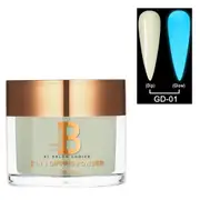 Billionaire SNS Gelish Dip Dipping Acrylic Nail Powder Glow In The Dark 001 56g