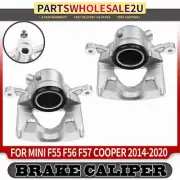 2x Front Left & Right Brake Calipers for Mini F55 F56 F57 Cooper 2014 2015-2020 (for: Mini)
