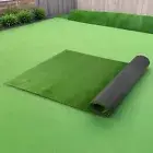 Artificial Grass 1mx10m 17mm Synthetic Fake Lawn Turf Plant Plastic Olive