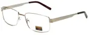 Calabria Gotham City 14 Rectangular Reading Glasses +7.00 Gold Men Women