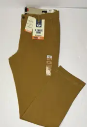 Dockers Ultimate Chino Pant In Slim Fit In Brown 34x32 - Stretchy/Soft Fabric
