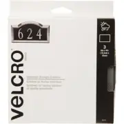 (3)-VELCRO Brand Indust. Strength Extreme Black 4" x 6" Adhesive Hook & Loop