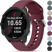 Meliya for Garmin Forerunner 55 Band, Forerunner 245 Band, Garmin Forerunner 645/645 Music Band, 20mm Replacement Band for Garmin Forerunner 55, Forerunner 245/245 Music, Forerunner645/645 Music,