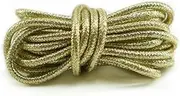 [Decker] Round Metallic Glitter shoelaces Colorful Fashion 2 pairs pack for Canvas Boots Sneaker Athletic