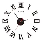 Unique DIY Luminous Wall Clock Acrylic Sticker Easy Installation Design