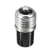 10 Pcs Ac100-240V 4A Black E27 To E14 Lamp Holder Light Socket Bulb Adapter