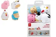 Munchkin Farm Bath Squirter Toys