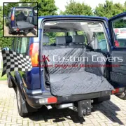 FITS LAND ROVER DISCOVERY 2 QUILTED BOOT LINER MAT DOG GUARD (1999-2004) 231
