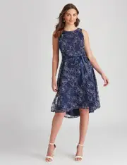 Liz Jordan Embroidered Dress