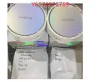 在飛比找Yahoo!奇摩拍賣優惠-Laneige 蘭芝 水聚光淨白氣墊粉霜 1盒兩蕊 15g+