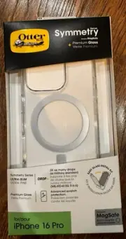 Otterbox iPhone 16 Pro MagSafe Symmetry Case + GLASS SCREEN PROTECTOR