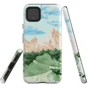 For Google Pixel 4 XL Case Tough Protective Cover Mountainous Nature