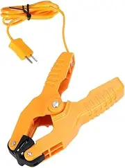 VILLFUL Ht-05 Thermometer Clamp Clip K-Type Thermocouple Wide Range 40-200°c for Room Indoor Outdoor