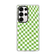 Galaxy S25 Ultra Clear Magnetic Case CHECKERS