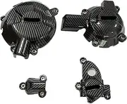 Motorcycle Engine Guard Protector for BMW S1000RR S1000R 2021-2022 Carbon Fiber Printing Motorcycles Engine Cover Protective Case Engine Drop Prevention Slider