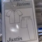 Maja’s Heirloom Pattern Justin Sizes 5-8 Shorts Pants And Shirt Uncut