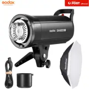 Godox SK400IIV Studio Flash Strobe with LED Modeling Lamp + 95cm Bowens Softbox