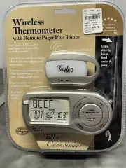 Taylor 532 Programmable Food Wireless Thermometer with Remote Pager