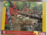 New Springbok jigsaw puzzle 1000 pieces Footbridge to Nature Brand New Sealed