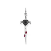 Buy Sword pendant with black and red stones by Thomas Sabo online - THOMAS SABO Australia