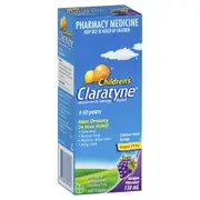 Claratyne Children's Hayfever & Allergy Relief Grape Sugar Free 120ml
