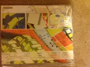 Creative Memories Gizmos Gadgets Album Kit Blue Green Orange Yellow Stickers