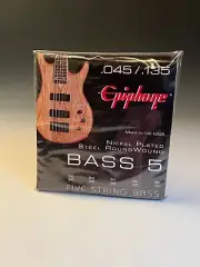 Epiphone Bass 5 Strings 2 for $20 .045 /.135 NPS