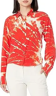 [Equipment] Women's Essential Top in Fiery Red Multi