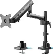 VIVO Premium Aluminum Full Motion Single Monitor Desk Mount Stand STAND-V101BDU