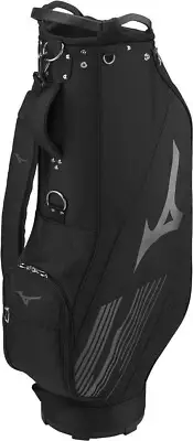 MIZUNO Golf Men's Cart Caddy Bag NX.2 Black 9 x 47 inch 2.2kg 5LJC2322