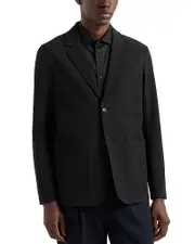 Emporio Armani Technical Seersucker Blazer