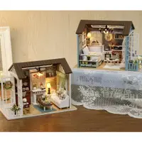 在飛比找蝦皮購物優惠-智趣屋 DIY小屋  木製微型房屋  袖珍屋 模型屋 手工 