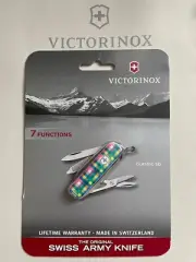 Victorinox PLAID (PIXEL?) Special Edition Swiss Army CLASSIC SD 58mm knife NEW