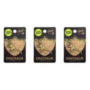 3x Geek Culture Dino Skeleton Glow Enamel Pin Button Badge/Brooch Velociraptor