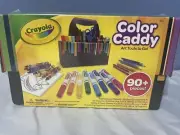 Crayola Caddy With Art Tools To Go! Markers, Crayons, Pencils And Paper