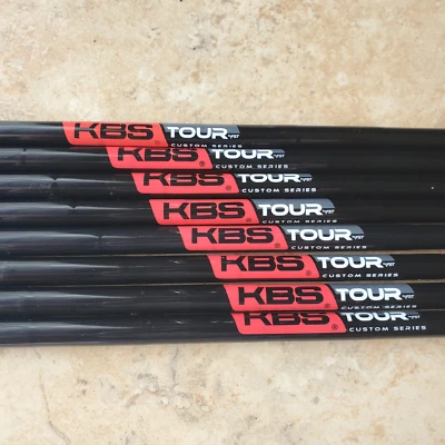 New Ltd. Ed. $500 KBS Pearl Black Tour 120S 4-PW & 1 Wedge Stiff Flex Last Set!