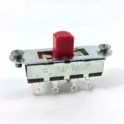 EP-0261-026 1 Red Button 3-way On-Off-On Slide Switch f/ Fender Mustang Guitar