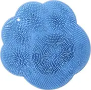 Shower Foot Scrubber Mat Non Slip Massage Cushion with Suction Cups Durable Material for Safe Foot Cleaning for Bathing Exfoliating Dead Skin and Relaxing Feet