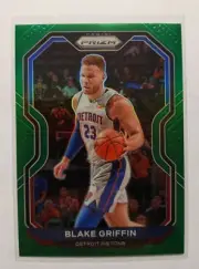2020-21 Panini Prizm Basketball Blake Griffin Green SP Pistons Nets
