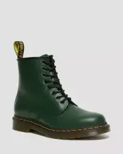 Dr. Martens 1460 8 eye boot green smooth size 8M 9W 11822207