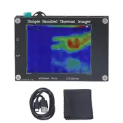 Professional Thermal Imager Cam 3.2 Inch Screen Portable Handheld Multifunctional Infrared Thermal Imaging Camera Black