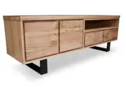 Stoke Tasmanian Oak 1800 TV Unit with Loop Legs