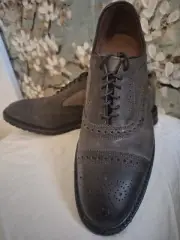 New Allen Edmonds Kiowa 9 D Distressed Brown Cap Toe Shoe From 2011 Catalog