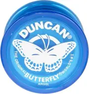 Duncan Toys Butterfly Yo-Yo, Beginner Yo-Yo with String - Blue