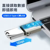 在飛比找momo購物網優惠-【Joyroom】Type-C 公 to USB-A 母 鋅