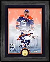 Connor McDavid Edmonton Oilers NHL Signature Coin Photo