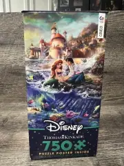 Thomas Kinkade Disney The Little Mermaid Puzzle - 750 Pieces new